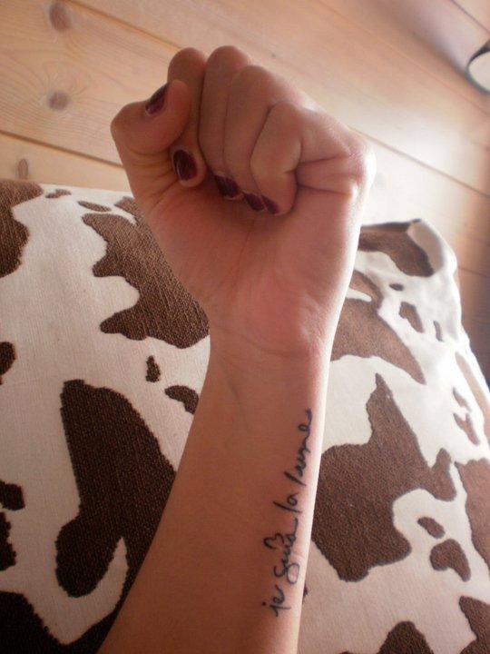 Photo de Calligraphie lettrage, calligraphie, lettrage réalisé par Azae Tattoo