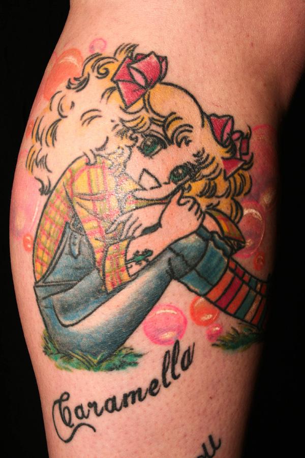Tatouage réalisé par Bubble Ink