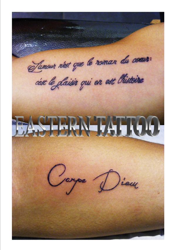 Carpe diem et phrases