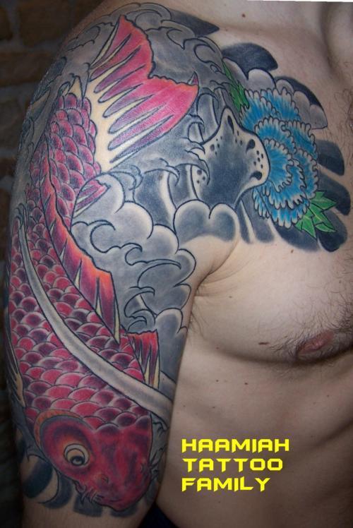 Photo de Carpe orientale, carpe, oriental réalisé par Haamiah Tattoo Family