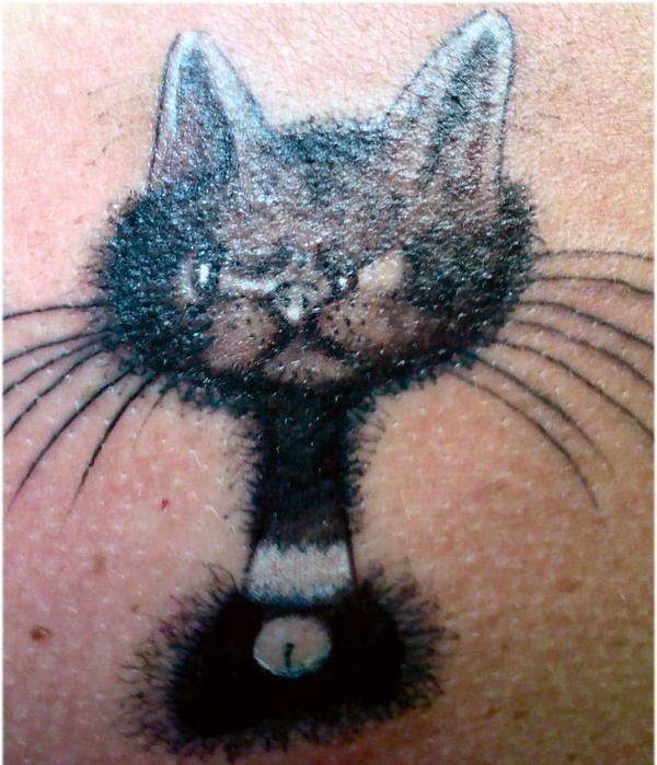 Photo de Chat de bande déssinée, BD, chat réalisé par Black Roses Tattoo