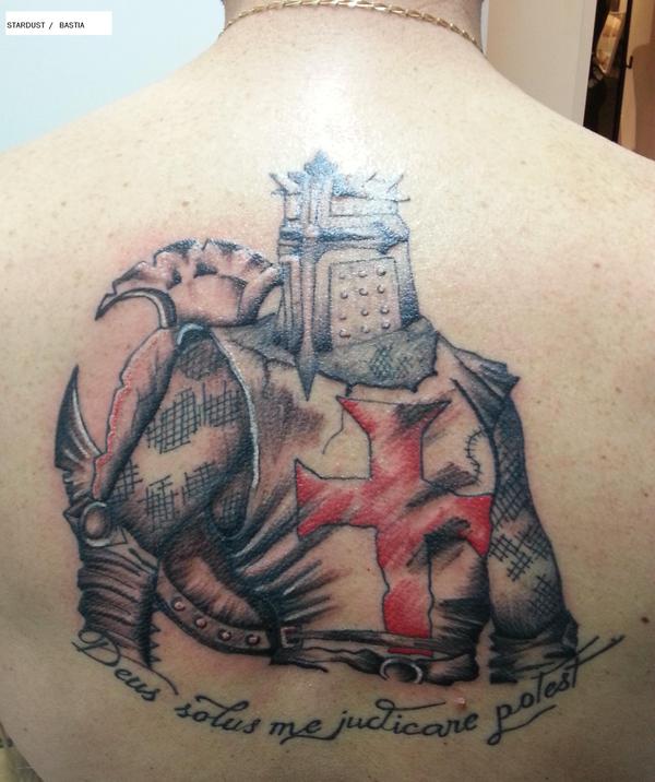 Photo de chevalier, tatouage, inclassable réalisé par Stardust
