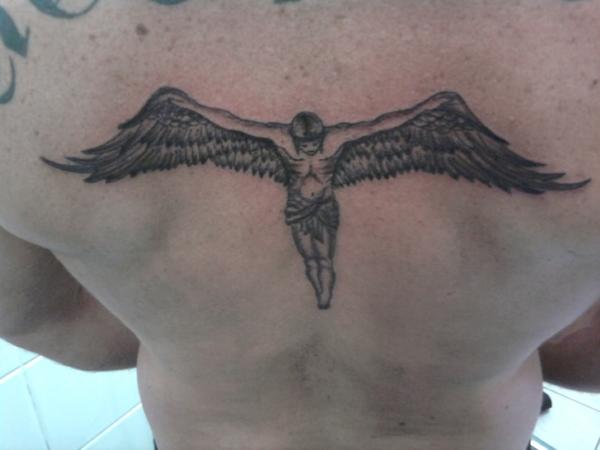 Photo de Christ, ailes, christ