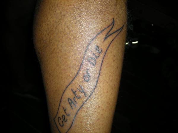 Photo de Citation, tatouage, citation