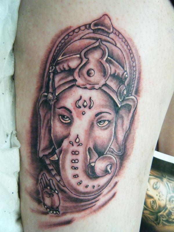 Photo de Dieu Ganesh, fantastique, tatouage