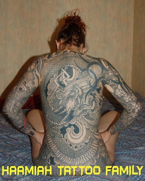 Photo de Dragon oriental traditionnel, dragon, oriental réalisé par Haamiah Tattoo Family