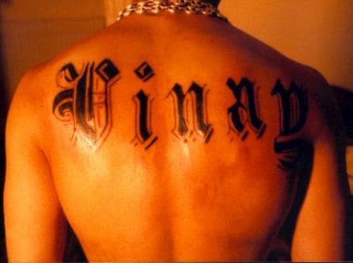 Ecriture gothique Vinay