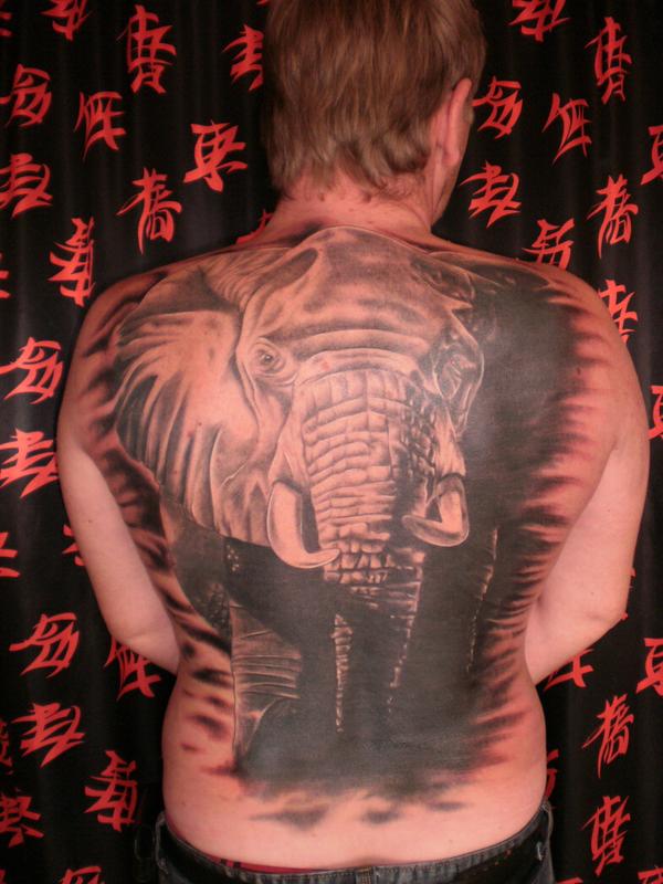 Photo de Eléphant, animaux, tatouage