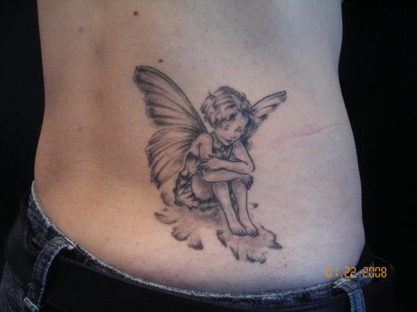 Photo de Enfant fée, elfe, fantastique réalisé par Tattoo by Jerome