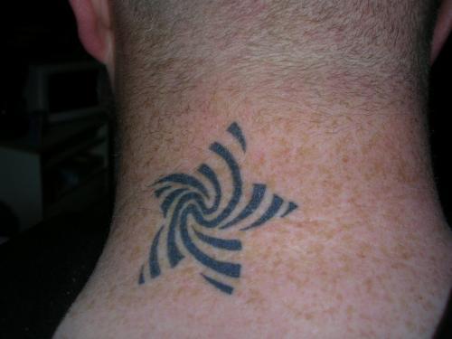 Photo de Etoile et spirale tribal, tribal, spirale
