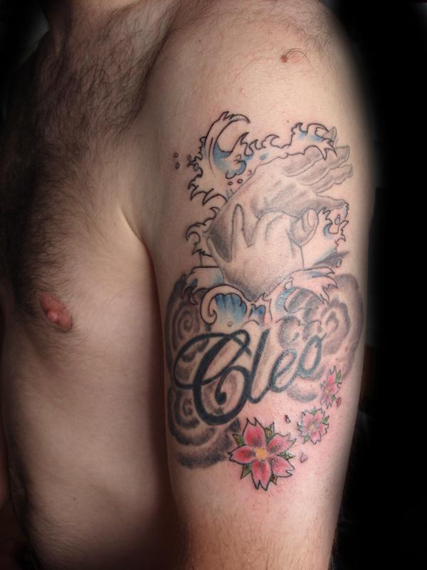 Tatouage réalisé par Atom Ink