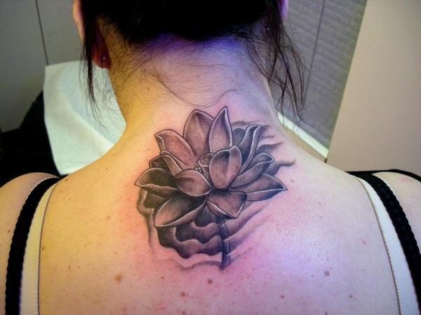 Photo de Fleur de lotus, fleur, réaliste réalisé par Graphicaderme