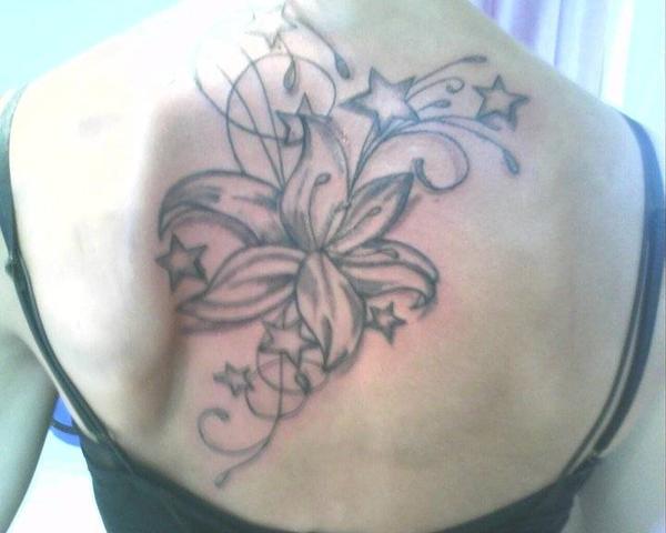 Photo de Fleur de lys, fleur, fleurs réalisé par JP Tattoo style