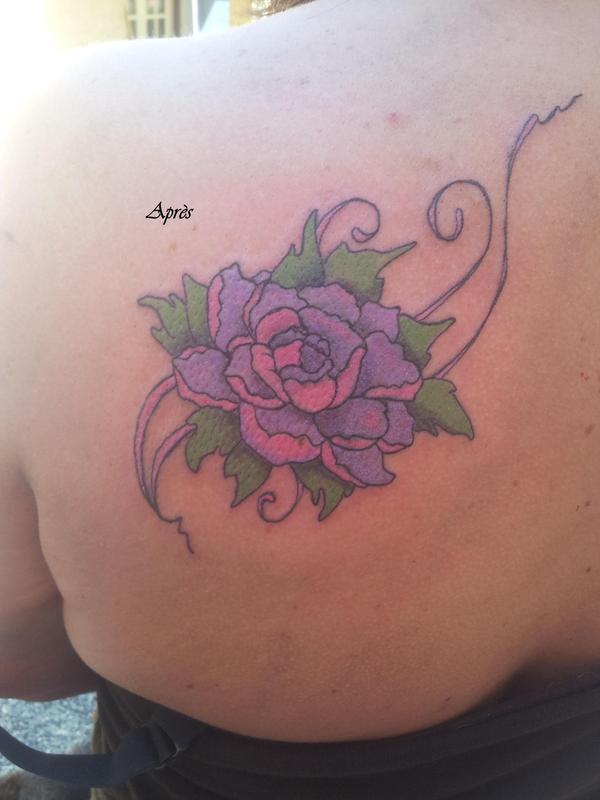 Fleur recouvrement