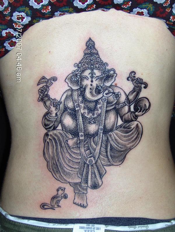Photo de Ganesh Indou, inde, tatouage