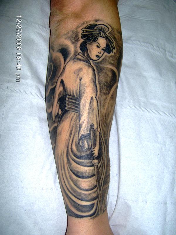 geisha asiatique