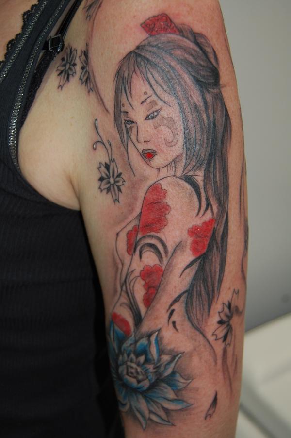 geisha nue