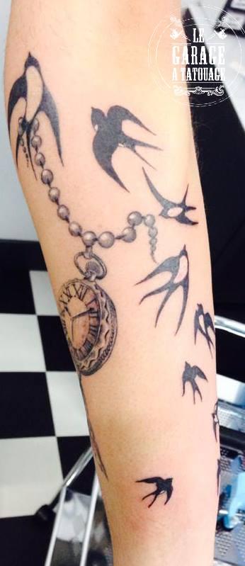 Photo de hirondel, tattoo, animaux