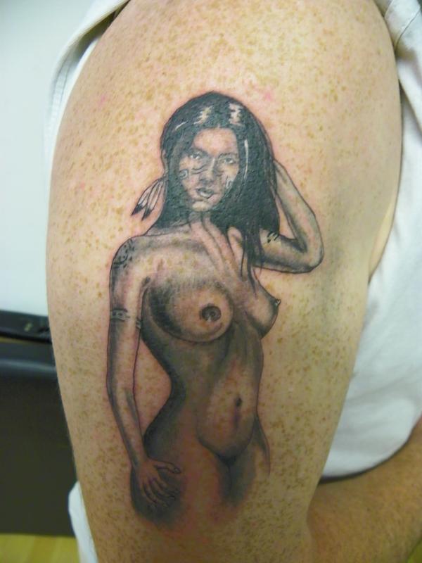 indienne nue