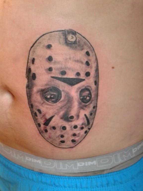 Photo de Jason, portrait, horreur réalisé par Old Ink Tattoo Shop