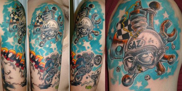 Photo de Joe Bar Team, tatouage, team réalisé par Guest Tattoo Spot
