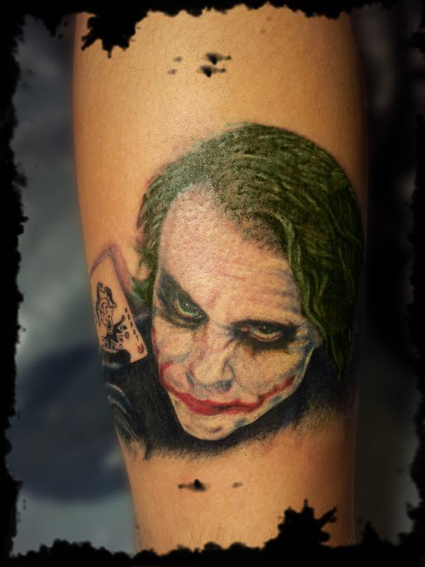 Joker portrait