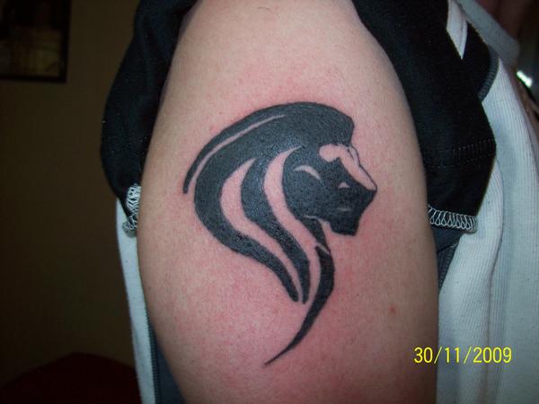 Photo de lion tribal, tribal, lion