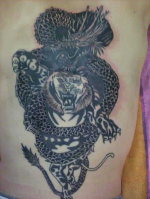 Photo de Manuel, dragon, tigre