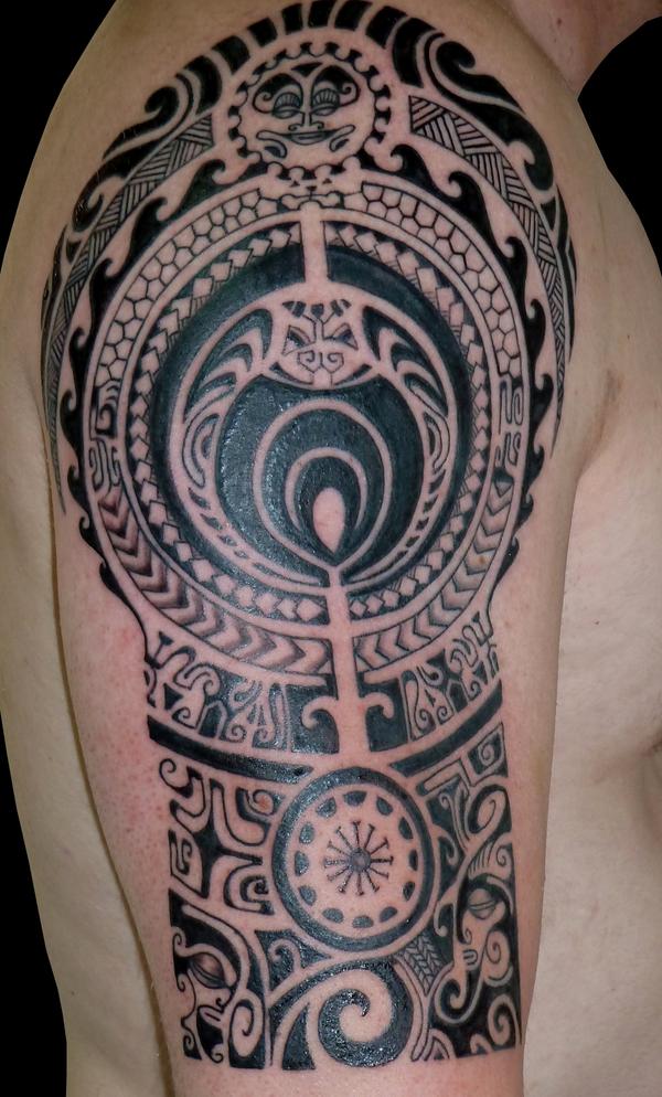 Photo de maori, maori, tatouage réalisé par Body Titane