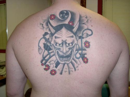 Photo de Masque oriental, masque, tatouage