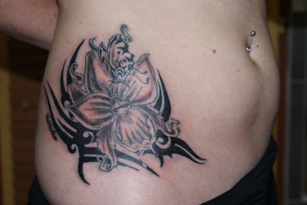 Photo de orchidée, fleur, fleurs réalisé par Tattoo Evolution