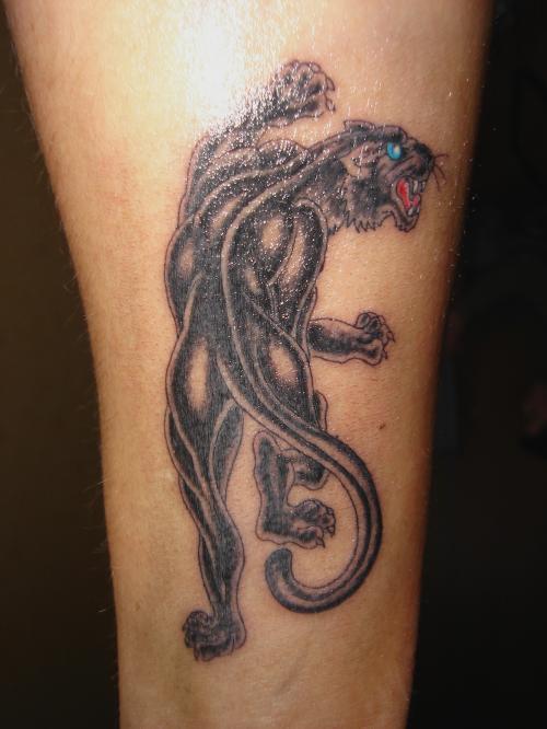 Photo de Panthère, panthère, tatouage