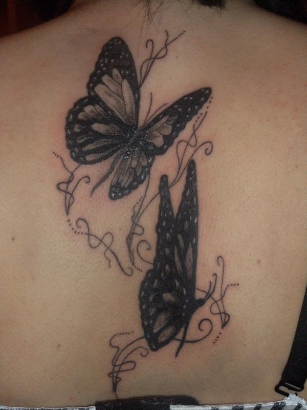 Photo de Papillon, arabesque, papillon réalisé par Art's skin