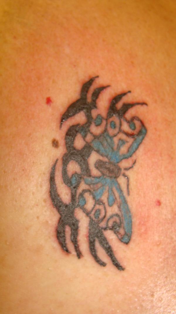 papillon et tribal