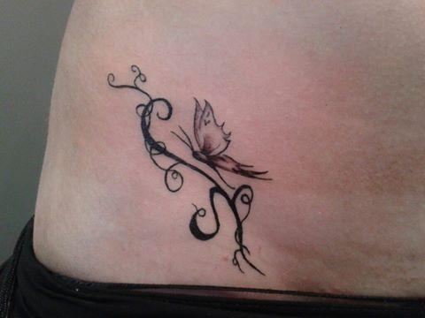 papillon et tribal