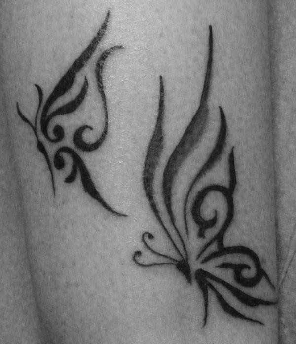 papillons tribal