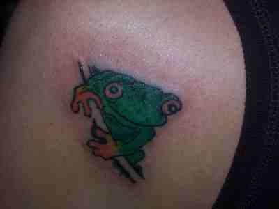 Photo de Petite grenouille, animaux, tatouage