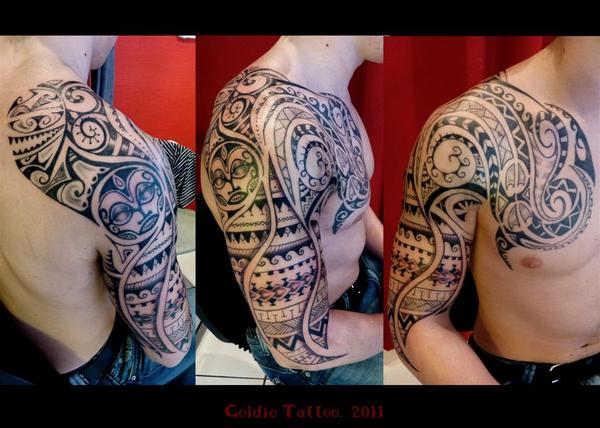 Photo de Pièce maori, polynésien, tatouage