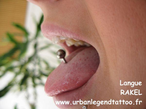 Piercing à la langue