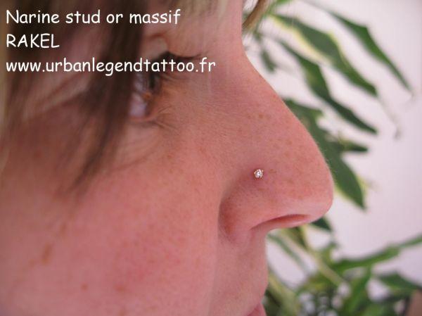Photo de Piercing au nez, piercing, nez réalisé par Urban Legend Tattoo / Piercing