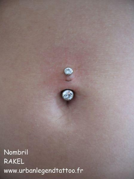 Piercing au nombril