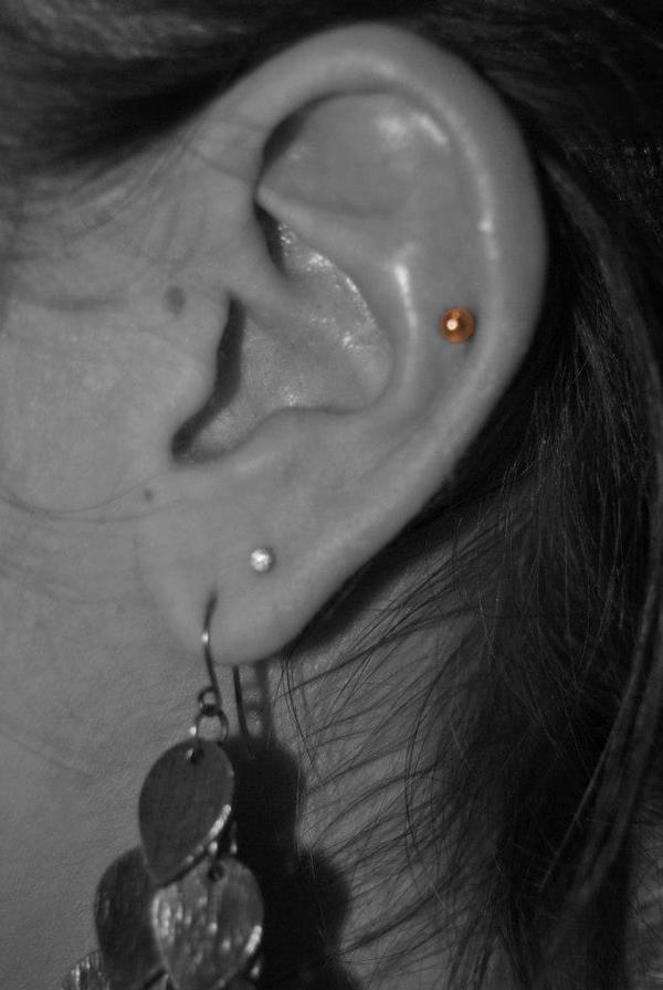 piercing hélix