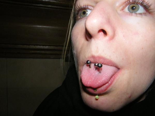 Piercing langue