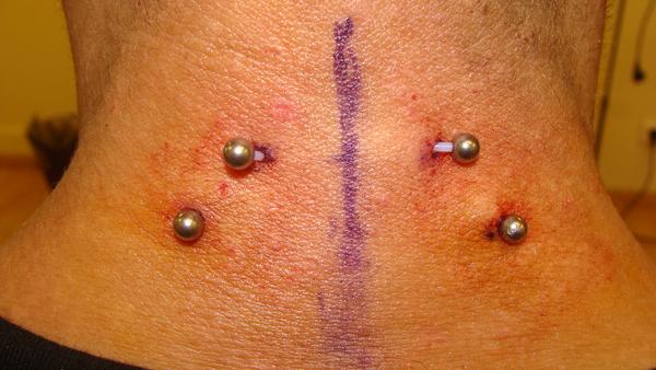piercing nuque