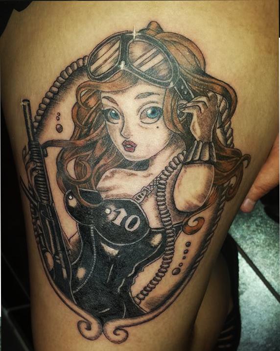 Tatouage réalisé par Fos'tatouer