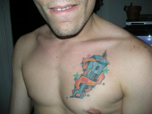 Photo de Piston, mécanique, tatouage