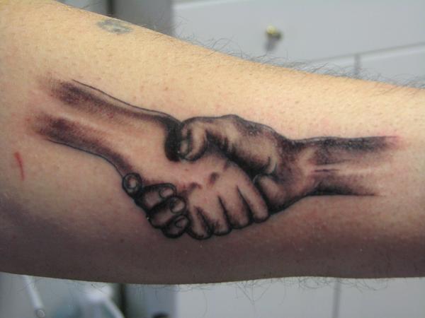 poignée de mains