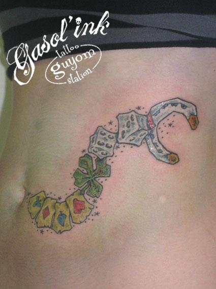 Photo de rn'r 005, tatouage, rok n' roll réalisé par gasol'ink / guyom tattoo station
