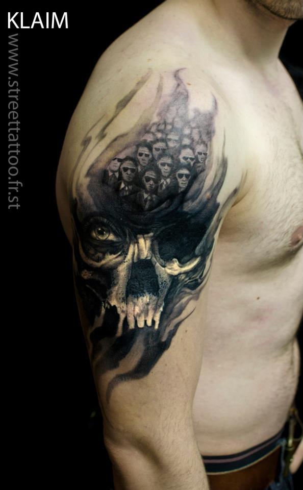Photo de skull112, réaliste, hardcore réalisé par Street Tattoo