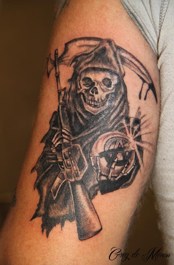 Tatouage réalisé par Studio Phénix